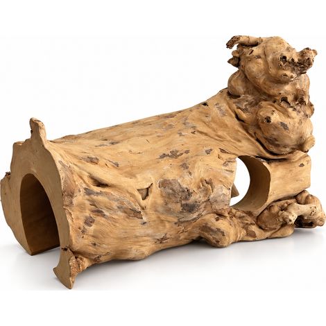 AquaOne Javaholz Aquarium Höhle 25cm Versteck für Garnelen & Welse