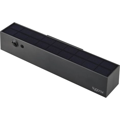 Sygonix SY-5801968 Lampada solare da parete per esterno con rilevatore di movimento LED (monocolore) LED a montaggio fi