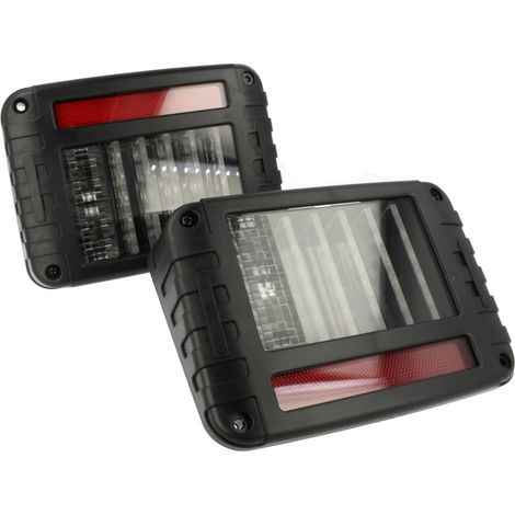 Coppia Fanali Led Posteriore Luci Posizione Stop Frecce Retromarcia Per Jeep Wrangler JK 2007-2017 (1/3)