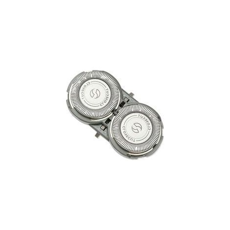 Cabezales de afeitado universales de acero inoxidable con soporte ABS compatibles con PQ182 PQ183 PQ206 (1/4)