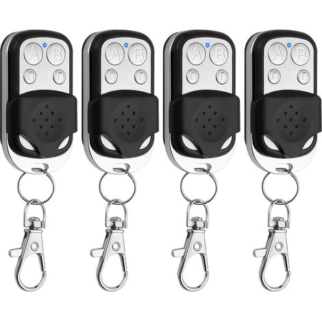 Pièces Telecommande Universelle Portail MHz télécommande Garage Code Fixe Bip Portail Universelle Sans Fil Compatible Boutons Touches Copieuse pour Voiture et Porte de Garage (1/5)