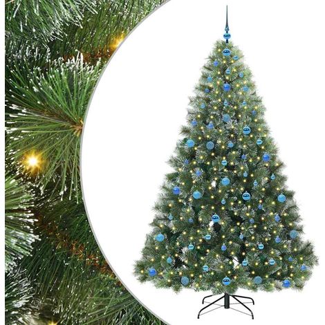 Albero di Natale artificiale con 300 LED Verde 210 cm PE e PVC vidaXL (1/5)