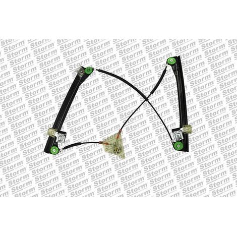 Mécanisme de lève-vitre avant gauche compatible VW 6N3837461D