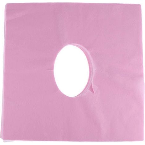 100 Stück Einweg-Massage-Kopfstützen-/Gesichtskissenbezüge aus Vliesstoff-Pink (1/5)