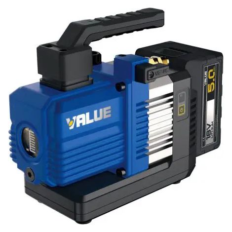Pompa vuoto doppio stadio a batteria modello vrp-2dli  lt57 portata lt/m 57 - dim.233x90x190 mm GENERAL GAS