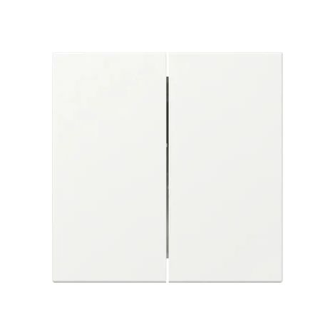 Gira Wippe 2f gerade System 55 Reinweiß m [349527], 3495 27
