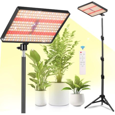 Lampe de Plante avec Trépied 286 LEDs 25W (1/5)