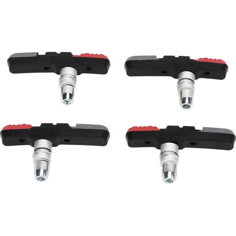 2 Paires de Patins de Frein V Silencieux Colorés pour VTT et Vélo de Route (1/5)