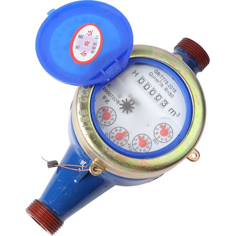 Compteur d'eau sec à transmission magnétique DN15 avec surveillance à distance et débitmètre d'eau froide (1/5)