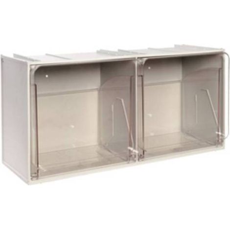 MADIA 2 CASSETTI CRISTAL BOX 600X240XH300 MM