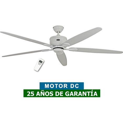 Ventilateur de plafond CasaFan 518081 ECO ELEMENTS 180 blanc ou gris clair/blanc