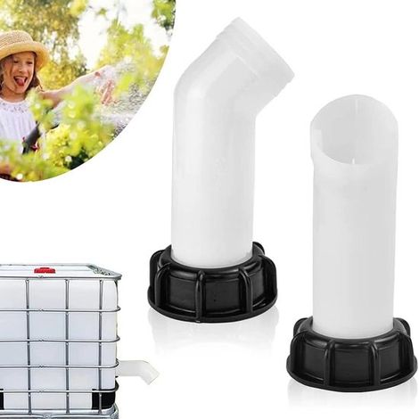 2 S60x6 IBC-Adapterfittings Geeignet für IBC-Auslassanschlüsse mit Auslassverlängerungsrohr wasserdicht und langlebig geeignet für (1/5)