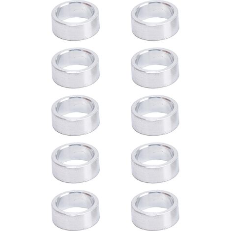 10 Pièces Entretoises Rondes en Alliage d'Aluminium Diamètre 10mm Épaisseur 4mm pour Support (1/5)
