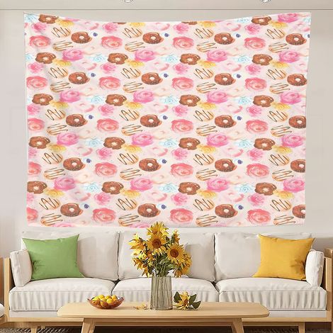 Tapisseries de chambre uniques, séchage rapide, pour la décoration de la chambre 100x75cm (1/5)