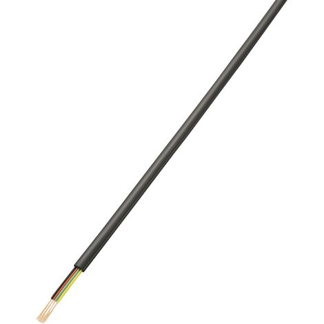 TRU COMPONENTS 1567167 Telefonkabel 4 x 0.08 mm² Schwarz 50 m