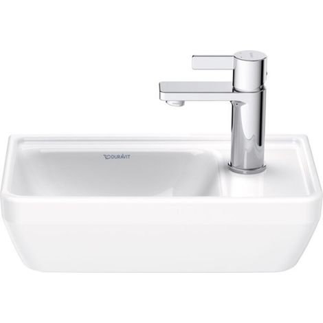 Duravit D-Neo lave-mains, 400x220mm, 1 trou pour robinet, sans (1/4)