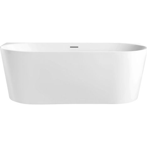 VASCA BAGNO A PARETE REA CAPRI SLIM 170 WHITE (1/4)