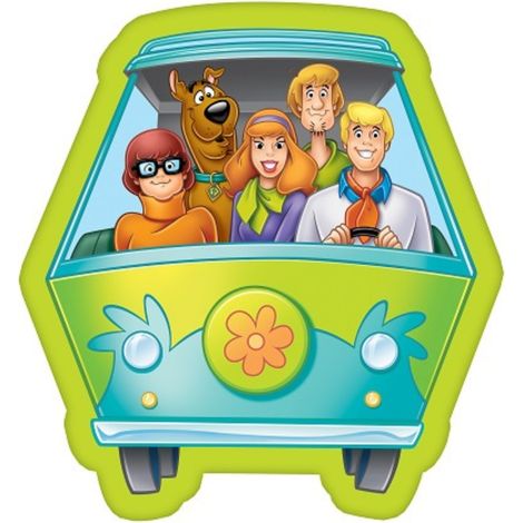 Cuscino di Scooby Doo con licenza ufficiale, forma decorativa per la stanza