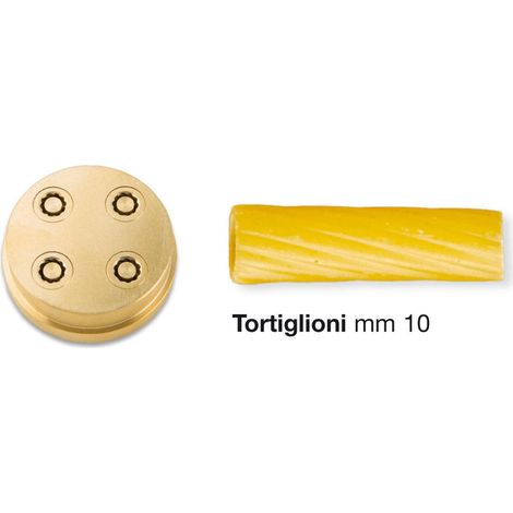 Imperia - Trafila 285 in Bronzo per Tortiglioni per macchina per la pasta Chef in Casa