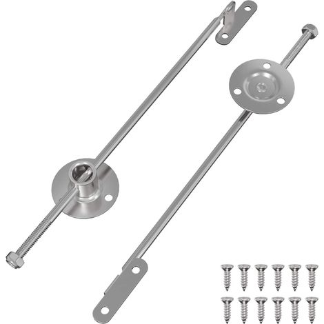 Bisagra de tirador 2 pcs Plateado 190 mm Hierro vidaXL