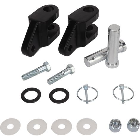 Kit d'adaptateur de barre de remorquage 7/8 pouces, capacité de 15 000 lb, pare-chocs tout-terrain pour système de cosses Blue Ox, disponible BX7420 (1/5)