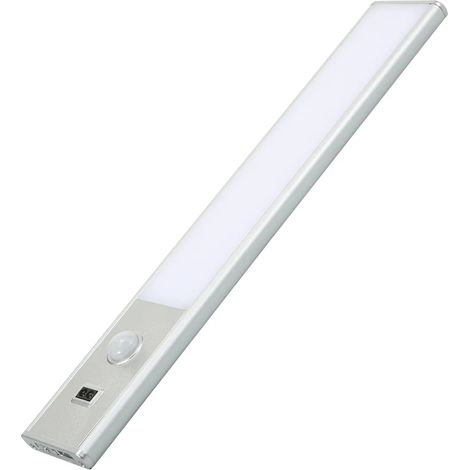 GBLY 2 Lampadine LED Sottopensile Sensore Movimento PIR Controllo Onda Ricaricabile 6000K Magnetico Senza Fili Cucina Camera Scale