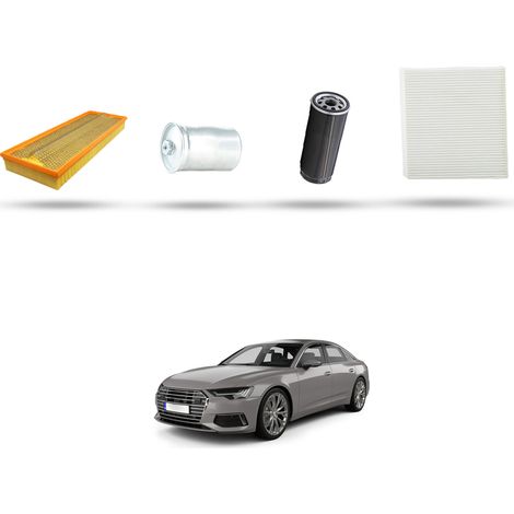 Kit Tagliando 4 filtri compatibile con Audi A6 (C5) 4.2 40v 220kw dal 1998 (1/5)