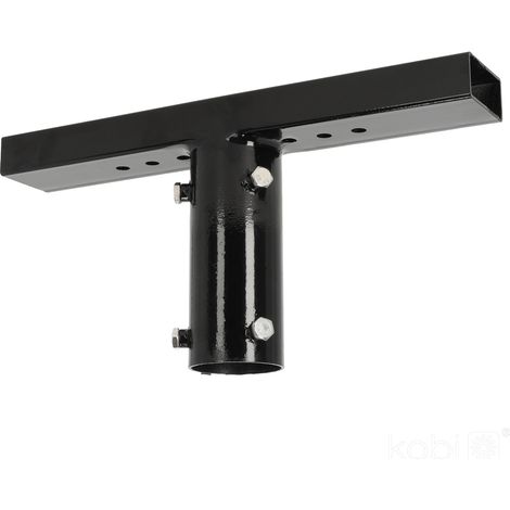 Support de montage 36 cm pour poteau d’éclairage Ø60 mm noir BASE TP Kobi (1/4)