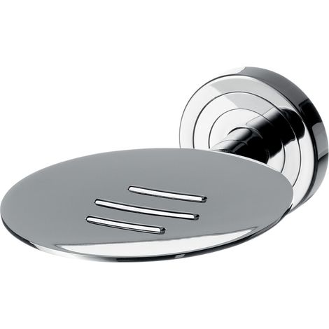 emco polo porte-savon, tablette métallique, D=100mm, 073000102,
