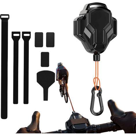 Corde de Remorquage Vélo 2.5m Rétractable Automatique - (1/5)
