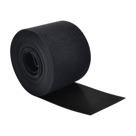 Ruban auto-agrippant quadrios 25ca513 noir vendu au mètre