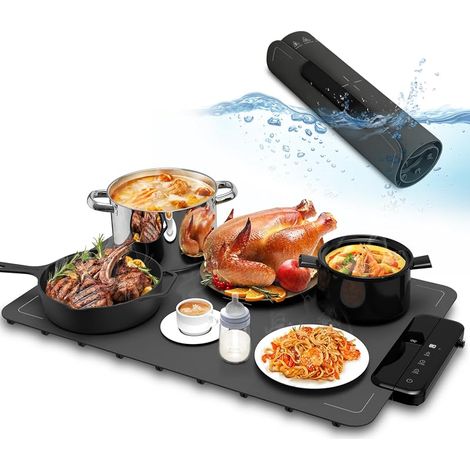Food Warming Plaque chauffante électrique en Silicone pour Aliments (1/5)