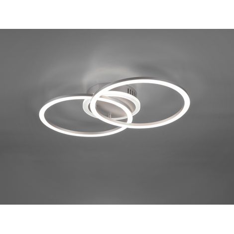 LED Design Decken Lampe Ringe Strahler Leuchte DIMMBAR Wohn Ess Zimmer Beleuchtung Reality R62783187 (1/5)