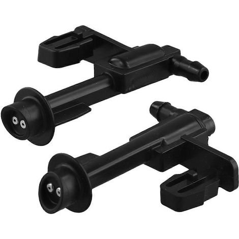 Set mit 2 Frontscheibenwaschdüsen für Pkw 76810-T5H-H01, schwarz (1/5)