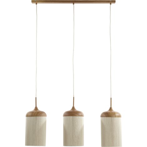 Light & Living - hängeleuchte - Dania - beige natürlich -
