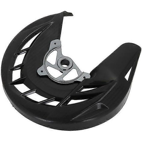Protection de disque de frein avant pour Yamaha YZ125, YZ250, YZ250F, YZF250, YZ450F, YZ125X, YZ250X, WR250F, WR450F - Noir (1/5)