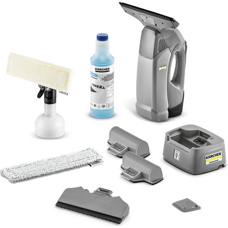 Kärcher Professional WVP 10 Adv EU Fenstersauger Schwarz Anzahl mitgelieferte Akkus 2