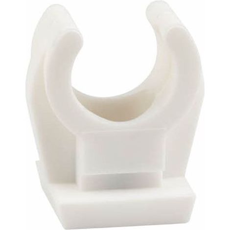 AB-IN - CLIP NYLON SIMPLE + BAGUE LAITON M6 25-25 ( 50 u.) (1/2)