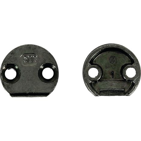 Ferco Gancio per bastone semplice da incassare 15 mm