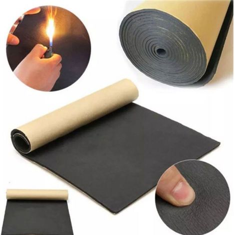 Mousse acoustique d'insonorisation de voiture, mousse anti-bruit auto-adhésive en coton, mousse acoustique isolante en nid d' (1/4)