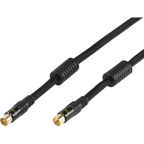 Vivanco 43900 PS L7110 15BS Antennenkabel, 110 dB 1,5m B-Z