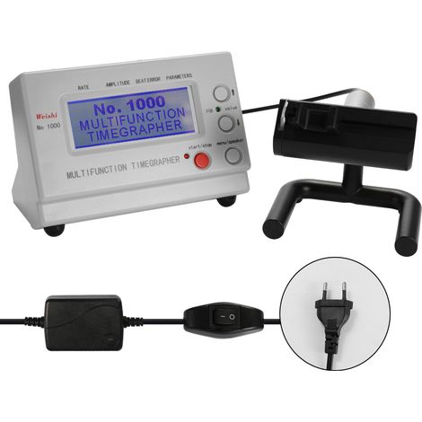 Eosnow Multifunktionaler professioneller Timing TimeGraphher Mechanical Watch Tester für Reparaturen und Hobby -Werkzeuge (1/5)