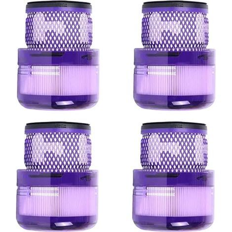Filtro HEPA posteriore compatibile per aspirapolvere senza sacco Omni-Glide Cyclone SV19 - Confezione da 4 ricambi di alta qualità. (1/4)