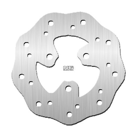 Disco de freno delantero Peugeot Ludix 50 2008-09, ondulado 155 mm, 3 orificios