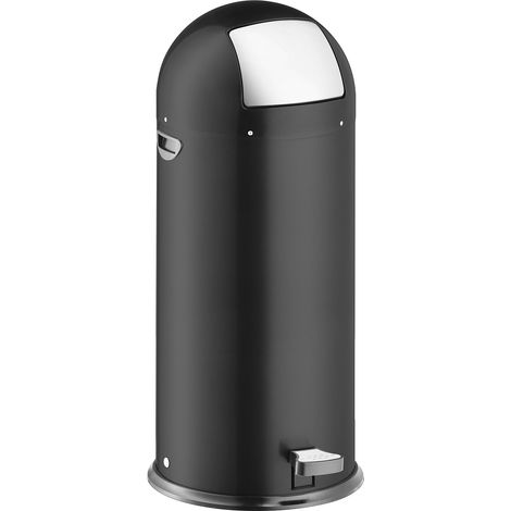 helit, Poubelle à poussoir avec pédale, capacité 52 l, h x Ø