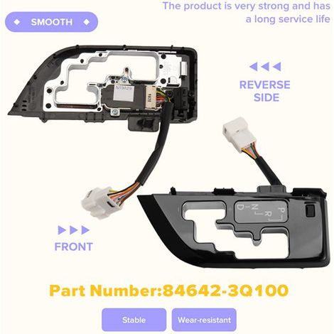 Part number 846423Q100 is suitable for the switch panel of the Hyundai Sonata YF 11-14 (reference 84642-3Q100).--DTEKGAZ (1/5)