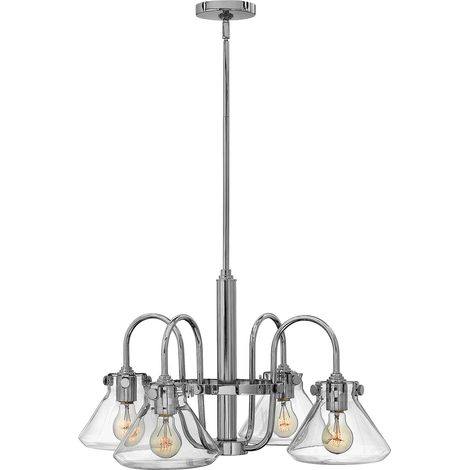 Elstead Congress - Lampadario Multi Braccio Finitura Cromata, E27