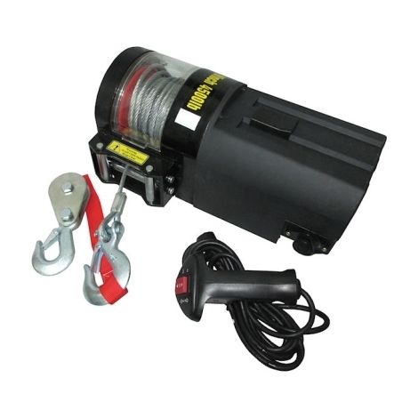 Verricello/Argano/Paranco elettrico 12V 4500 lbs con telecomando (1/2)