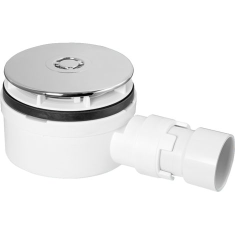 McAlpine ST90CP10-NRV 90mm Shower Trap with Non-Return Valve (1/2)