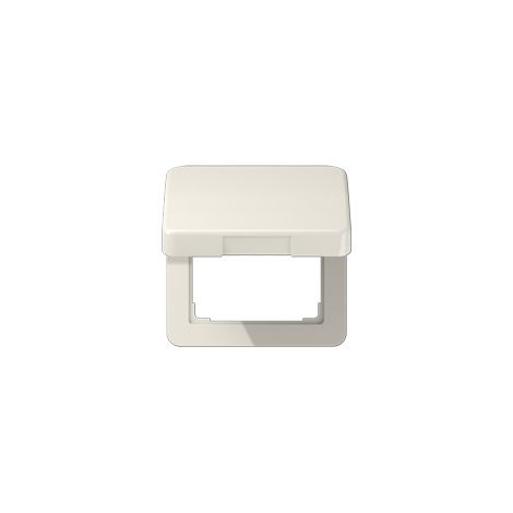 Jung Coperchio a cerniera, termoplastico, serie CD, bianco, montaggio verticale e orizzontale CD 590 KL